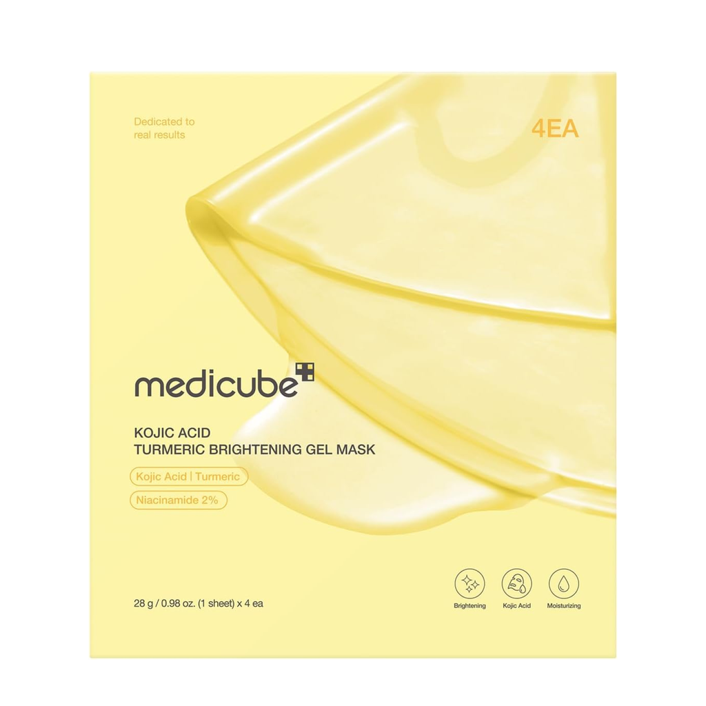 MEDICUBE Kojic Acid Turmeric Brightening Gel Mask