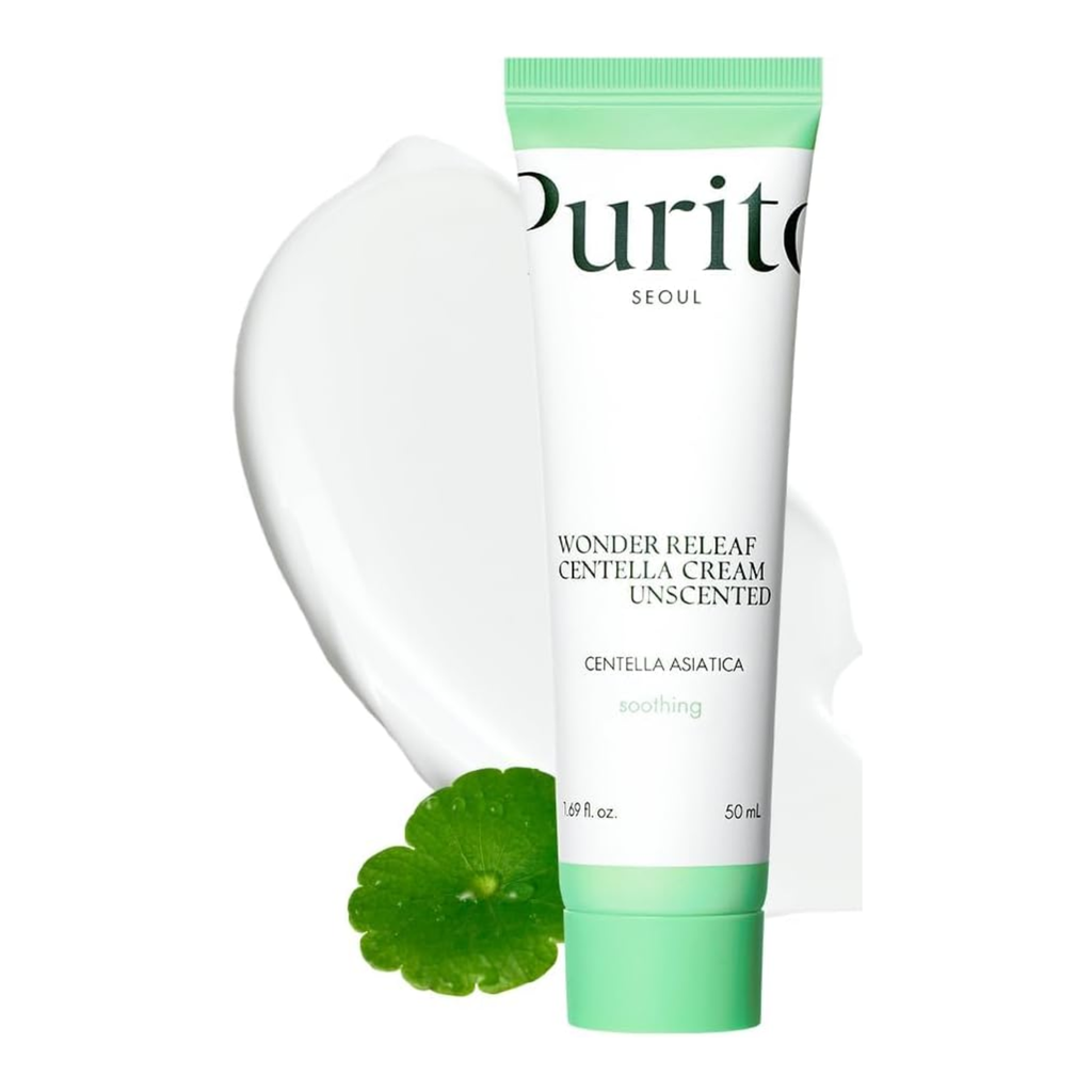 PURITO Crema Reparadora Wonder Releaf Centella Unscented 50 ml